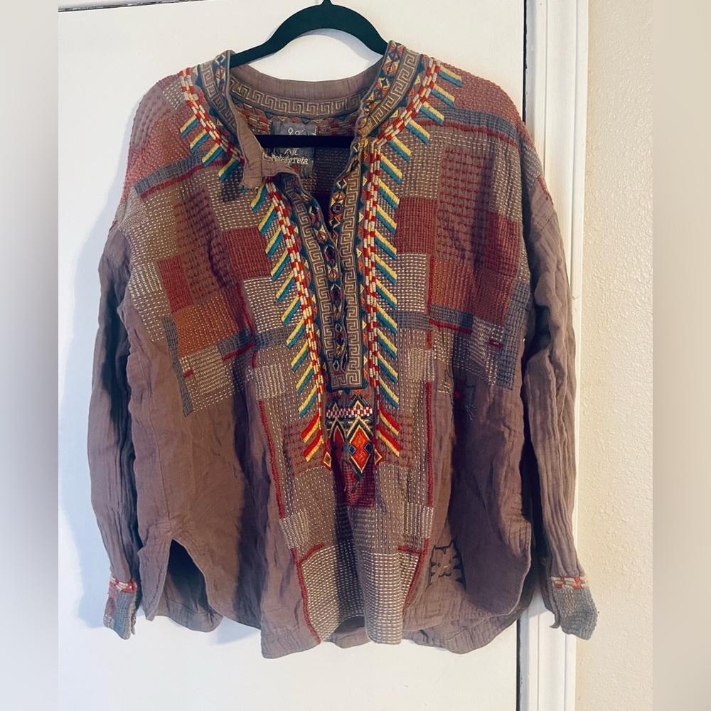 Johnny Was Long Sleeve Top